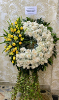 C-01  Pedestal rosas y orquídeas