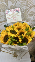 M-03  Bouquet en girasoles