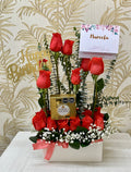 R-06   Jardinera de rosas y chocolates