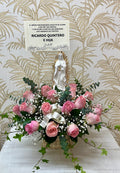 R-12   Canasta en rosas con Virgen